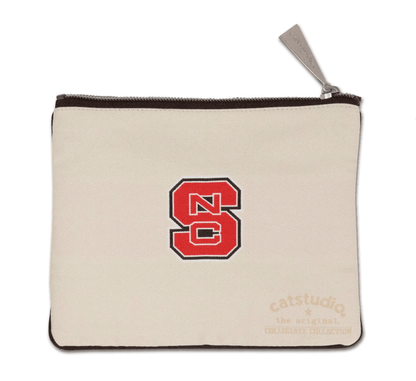 North Carolina State University Zip Pouch - Veranda Cafe & Mercantile