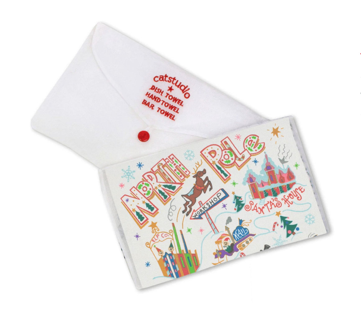 North Pole 1 Dish Towel - Veranda Cafe & Mercantile
