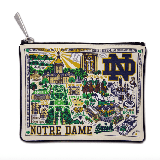 Notre Dame, University of Zip Pouch - Veranda Cafe & Mercantile