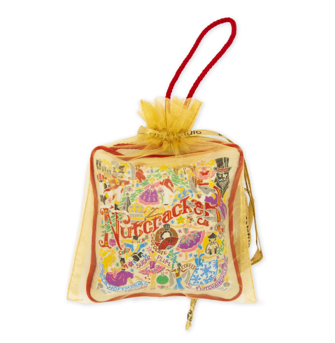 Nutcracker Mini Pillow Ornament - Veranda Cafe & Mercantile