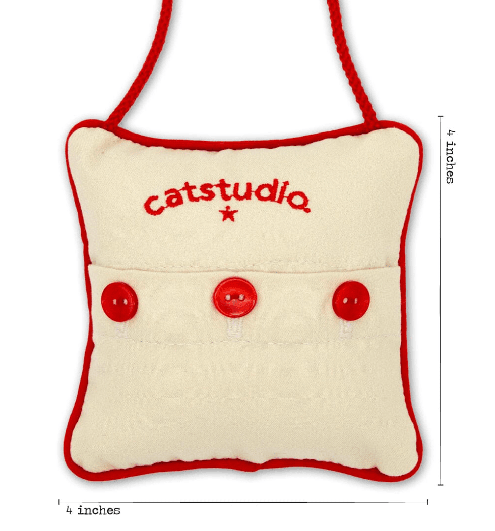 Nutcracker Mini Pillow Ornament - Veranda Cafe & Mercantile
