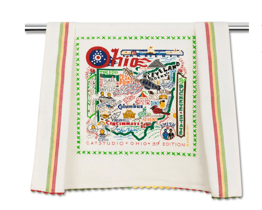 Ohio Dish Towel - Veranda Cafe & Mercantile