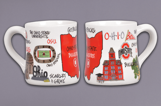 Ohio State University Icon Mug - Veranda Cafe & Mercantile