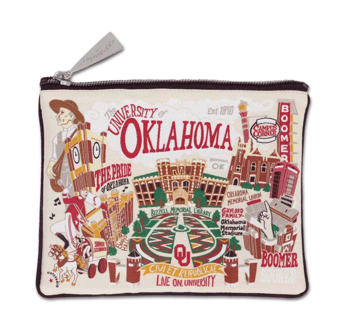 Oklahoma, University of Zip Pouch - Veranda Cafe & Mercantile