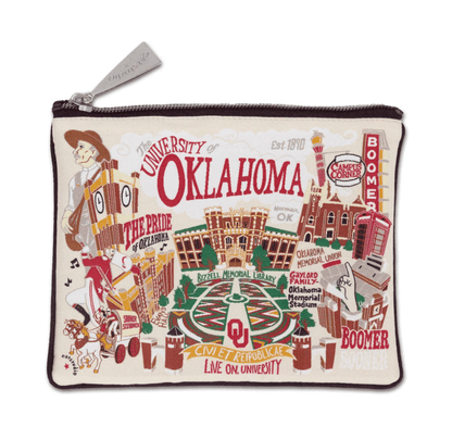 Oklahoma, University of Zip Pouch - Veranda Cafe & Mercantile