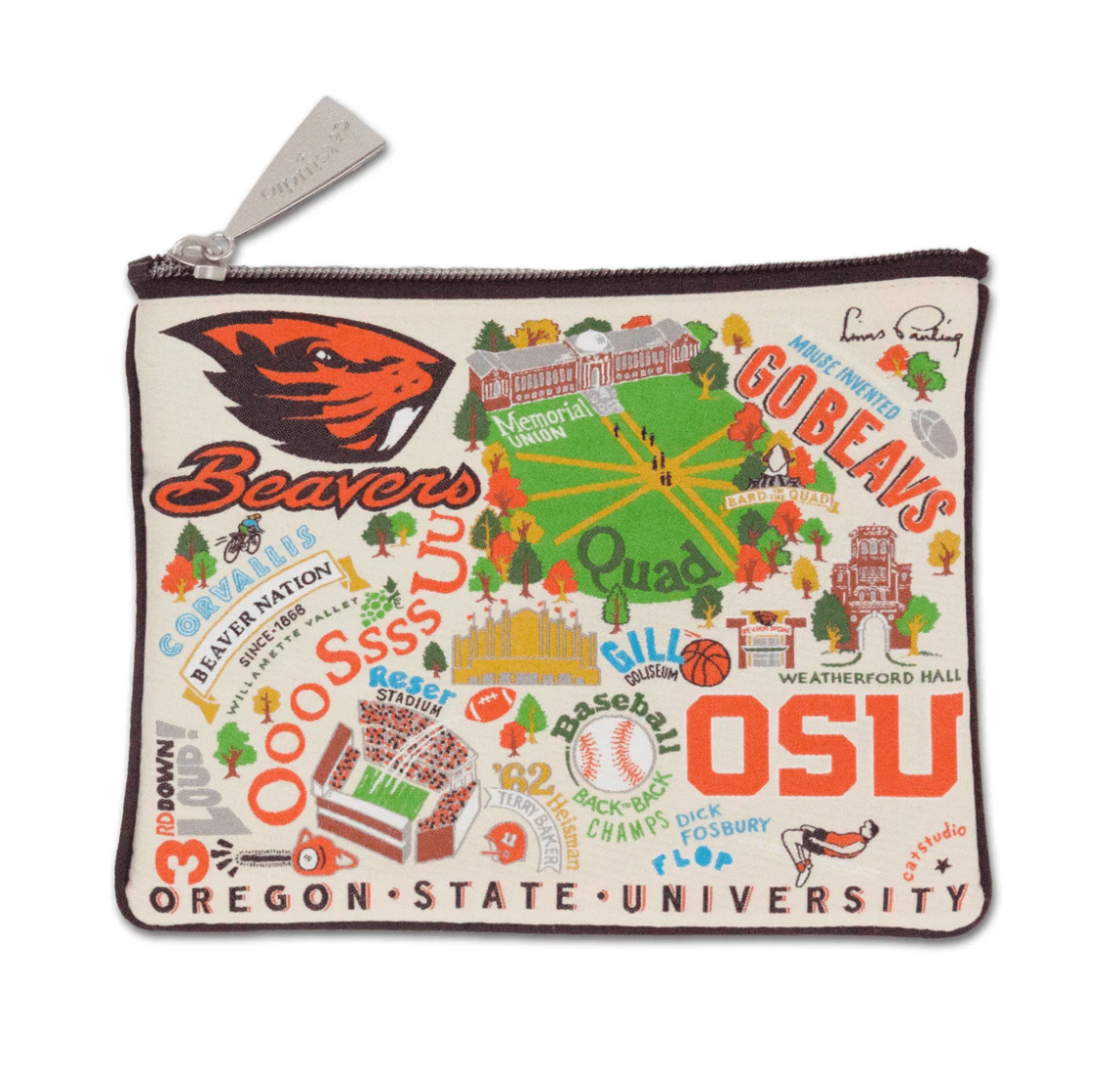 Oregon State University Zip Pouch - Veranda Cafe & Mercantile
