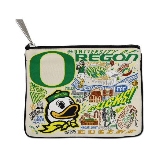 Oregon, University of Zip Pouch - Veranda Cafe & Mercantile