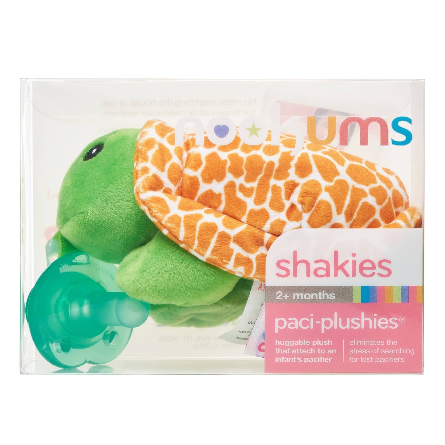 Paci - Plushies Shakies – Tickles Turtle - Veranda Cafe & Mercantile