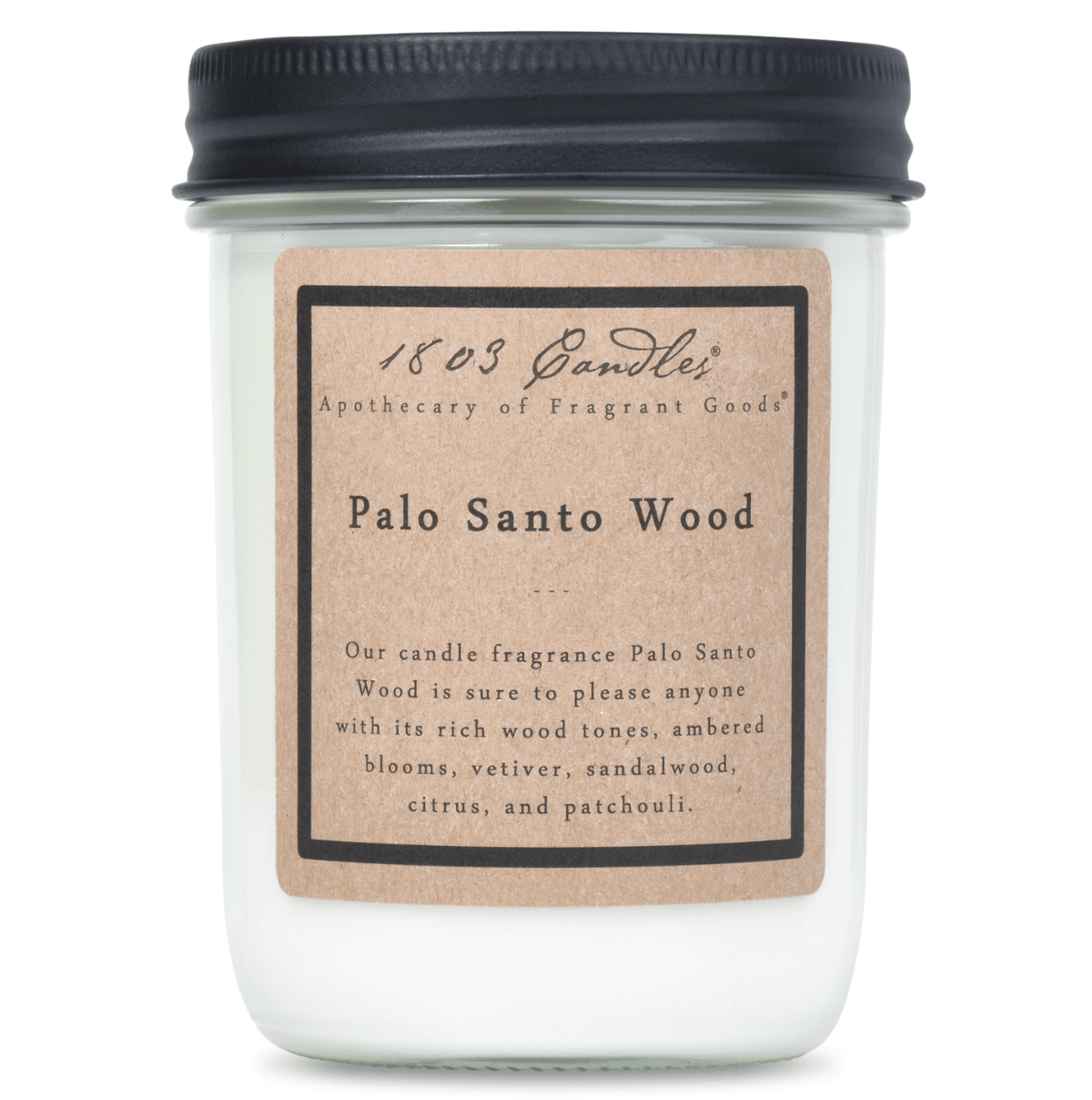 Palo Santo Wood Soy Candle - Veranda Cafe & Mercantile