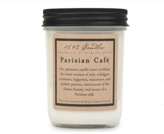 Parisian Cafe Soy Candle - Veranda Cafe & Mercantile