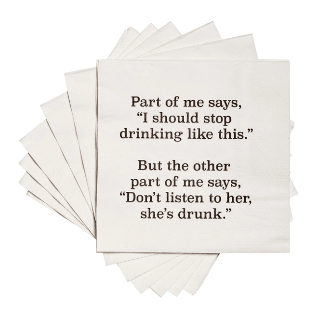 Part of Me Napkins - Veranda Cafe & Mercantile