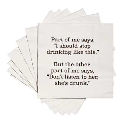 Part of Me Napkins - Veranda Cafe & Mercantile