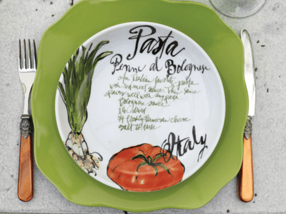 Pasta Italiana Pasta Bowls - Set of 4 - Veranda Cafe & Mercantile