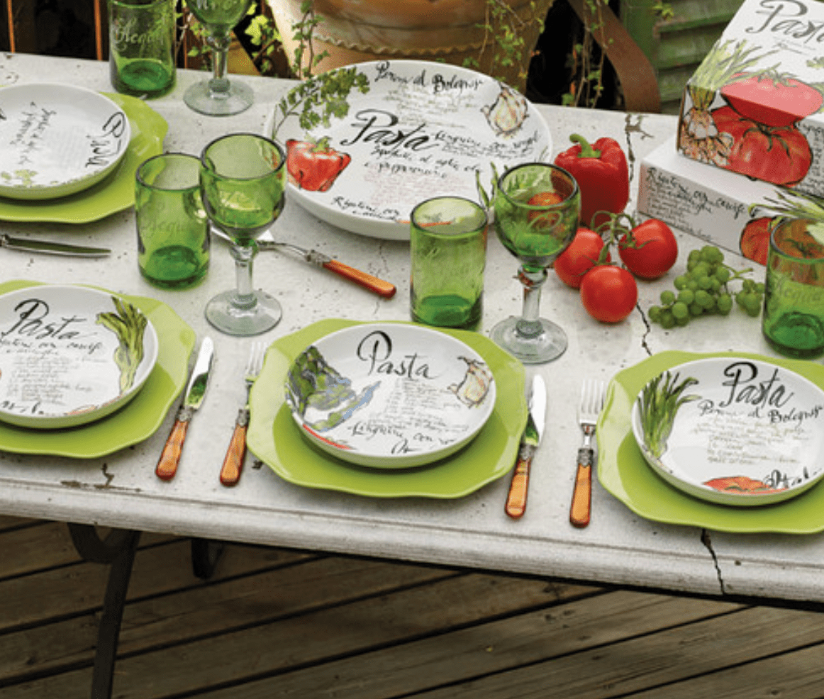 Pasta Italiana Serving Bowl - Veranda Cafe & Mercantile