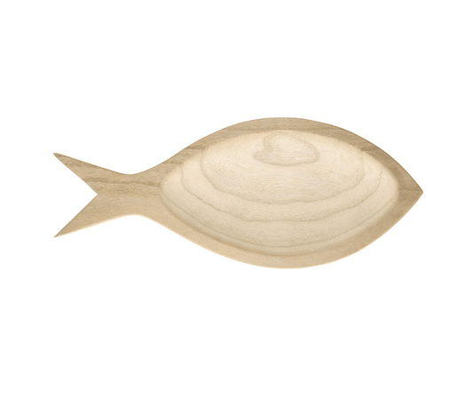 Paulownia Wood Fish Tray - Medium - Veranda Cafe & Mercantile