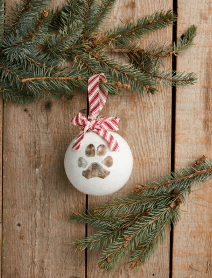 Paw Print Ornament Kit - Veranda Cafe & Mercantile