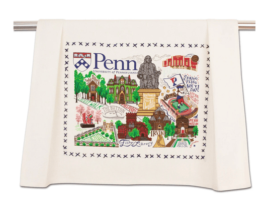 Pennsylvania, University of Dish Towel - Veranda Cafe & Mercantile