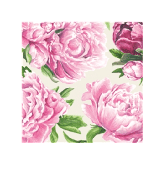 Peony Cocktail Napkins - Veranda Cafe & Mercantile