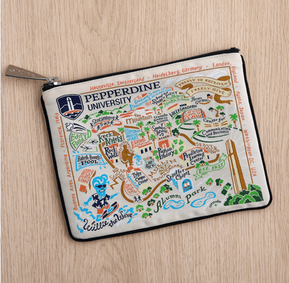 Pepperdine University Zip Pouch - Veranda Cafe & Mercantile