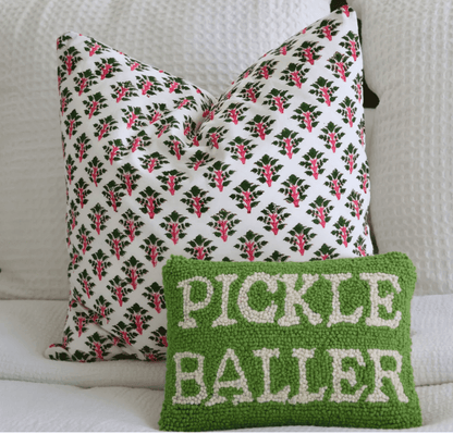Pickle Baller Hook Pillow - Veranda Cafe & Mercantile