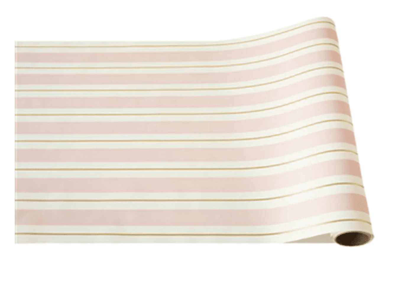 Pink & Gold Awning Stripe Runner - Veranda Cafe & Mercantile