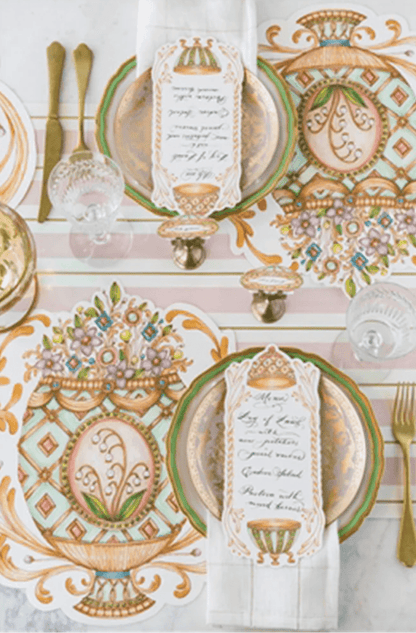 Pink & Gold Awning Stripe Runner - Veranda Cafe & Mercantile