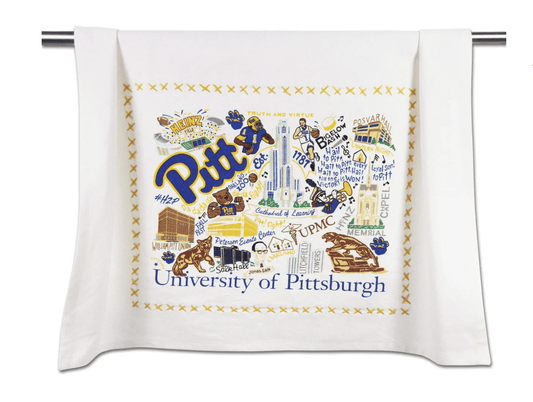 Pittsburgh, University of Dish Towel - Veranda Cafe & Mercantile