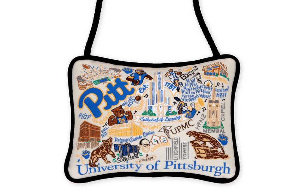 Pittsburgh, University of Mini Pillow - Veranda Cafe & Mercantile