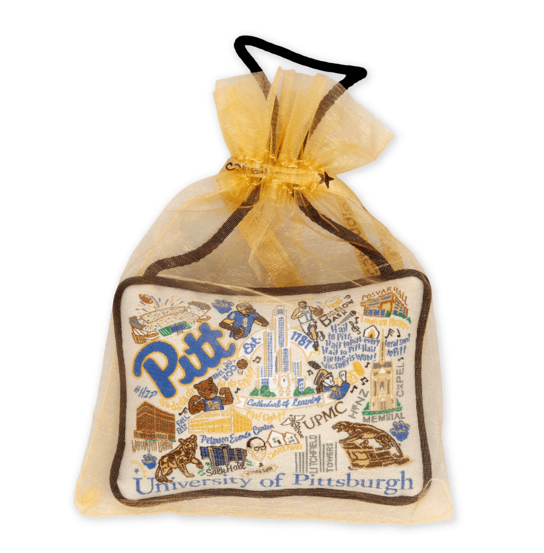 Pittsburgh, University of Mini Pillow - Veranda Cafe & Mercantile