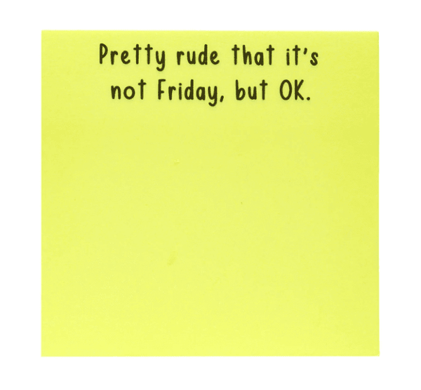 Pretty Rude Sticky Notes – Veranda Cafe & Mercantile