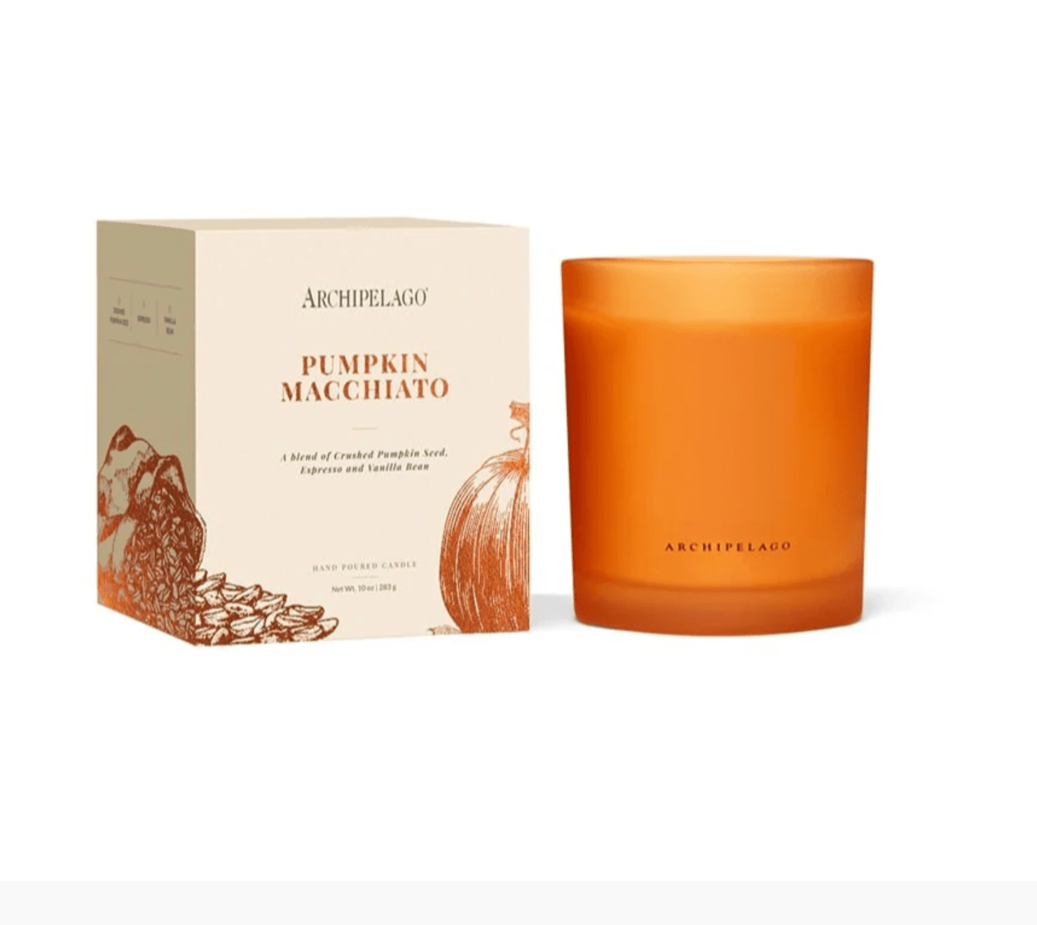 Pumpkin Macchiato Boxed Candle - Veranda Cafe & Mercantile