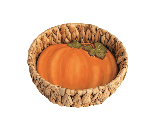 Pumpkin Warming Basket Set - Veranda Cafe & Mercantile