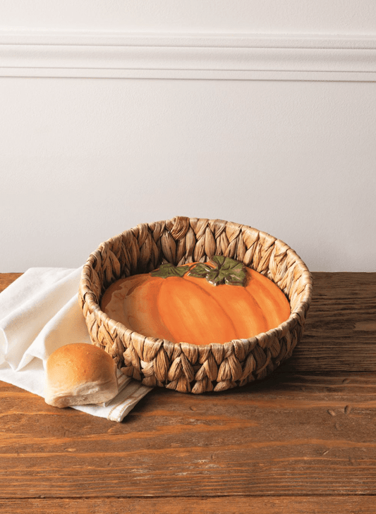 Pumpkin Warming Basket Set - Veranda Cafe & Mercantile