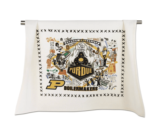 Purdue University Dish Towel - Veranda Cafe & Mercantile