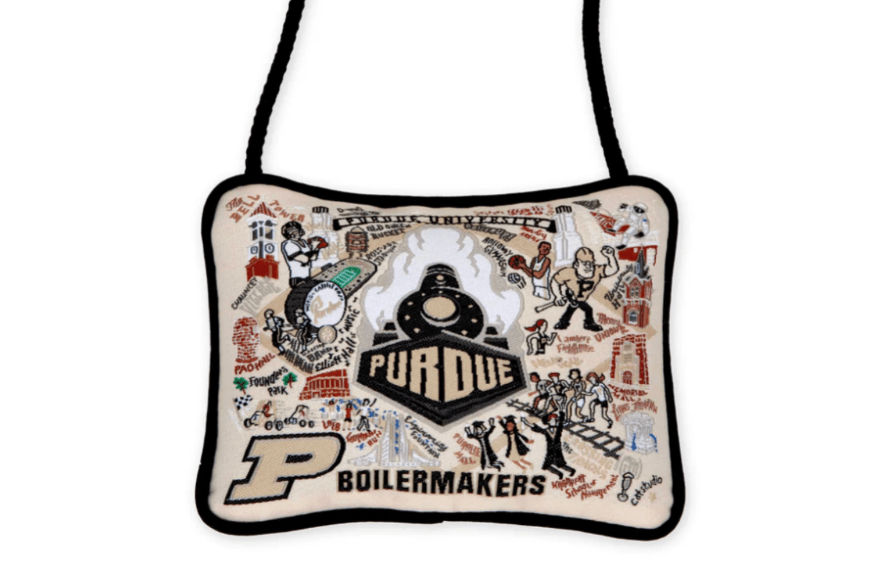 Purdue University Mini Pillow - Veranda Cafe & Mercantile
