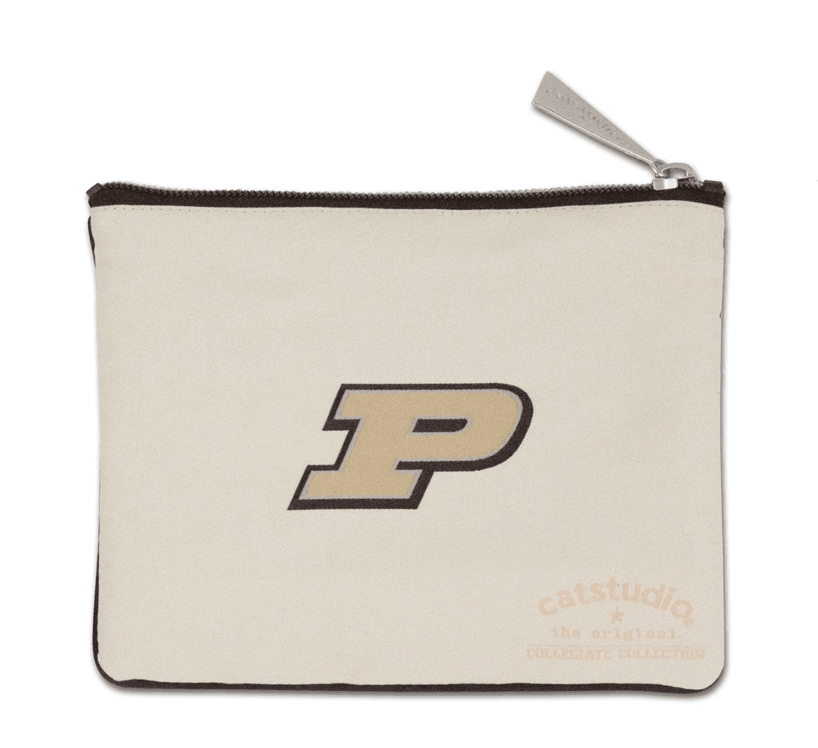 Purdue University Zip Pouch - Veranda Cafe & Mercantile