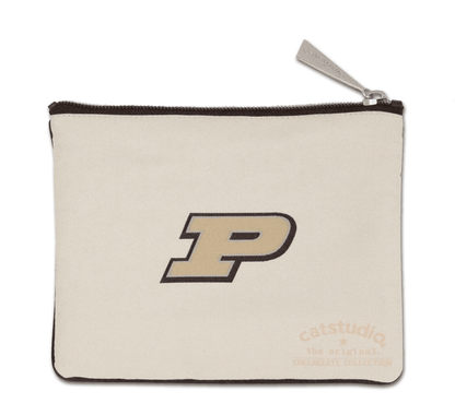 Purdue University Zip Pouch - Veranda Cafe & Mercantile