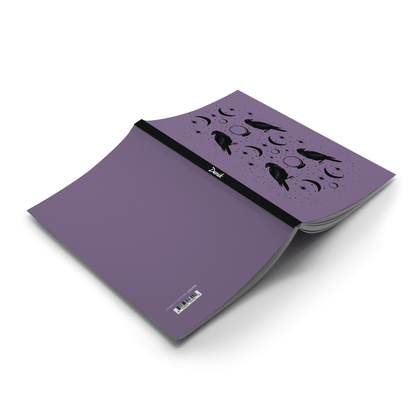 Raven of Fortune Layflat Journal Notebook - Veranda Cafe & Mercantile