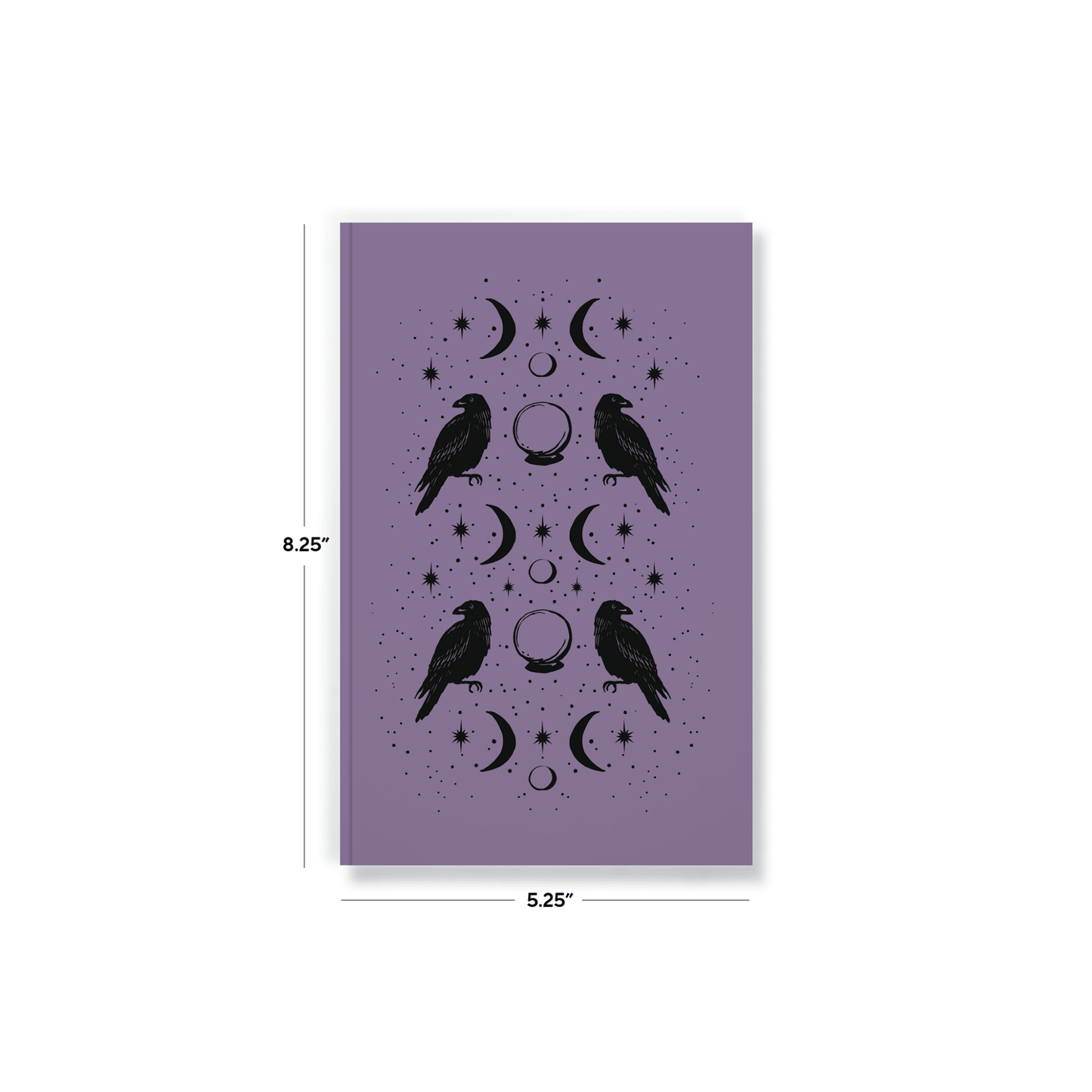 Raven of Fortune Layflat Journal Notebook - Veranda Cafe & Mercantile