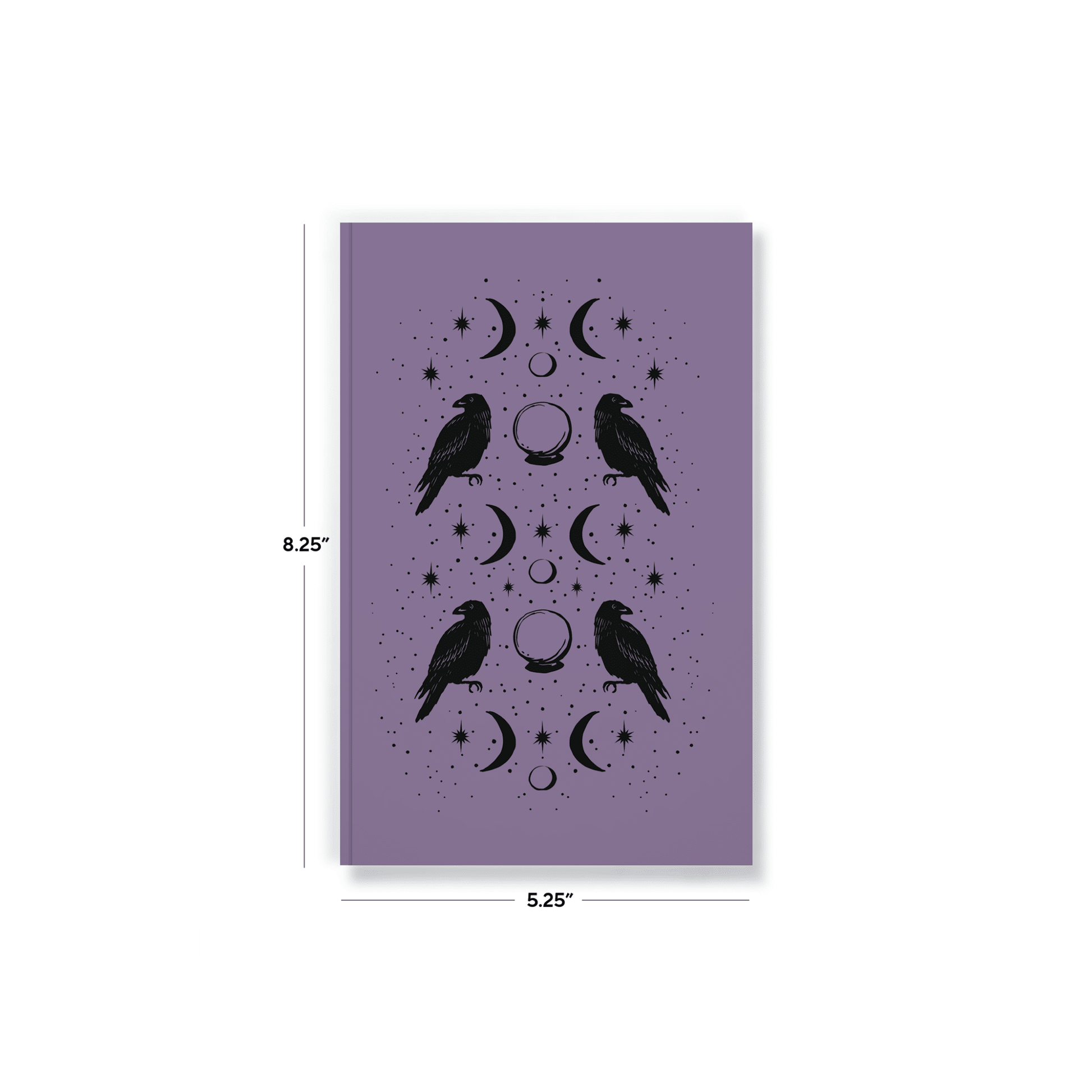 Raven of Fortune Layflat Journal Notebook - Veranda Cafe & Mercantile