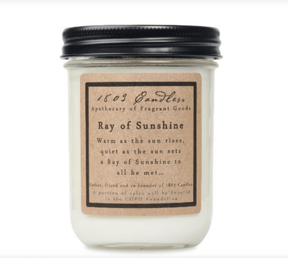 Ray of Sunshine Soy Candle - Veranda Cafe & Mercantile