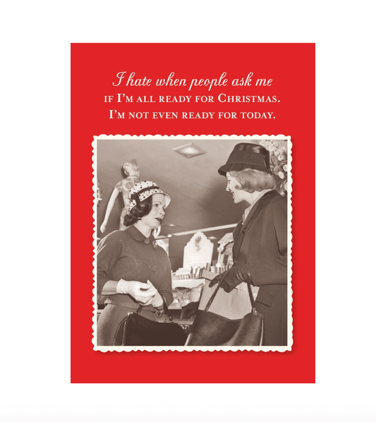 Ready Holiday Card - Veranda Cafe & Mercantile