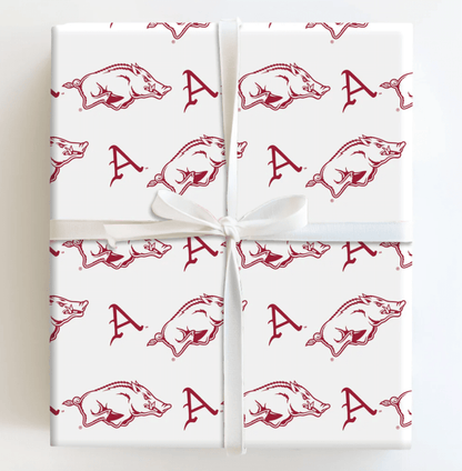 Running Baseball - Arkansas Razorbacks - Veranda Cafe & Mercantile