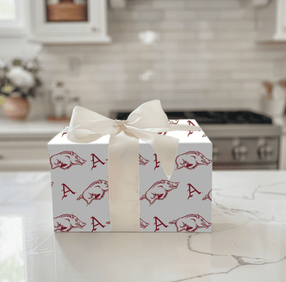 Running Baseball - Arkansas Razorbacks - Veranda Cafe & Mercantile