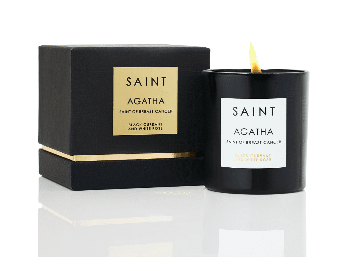 Saint Agatha Candle - Veranda Cafe & Mercantile