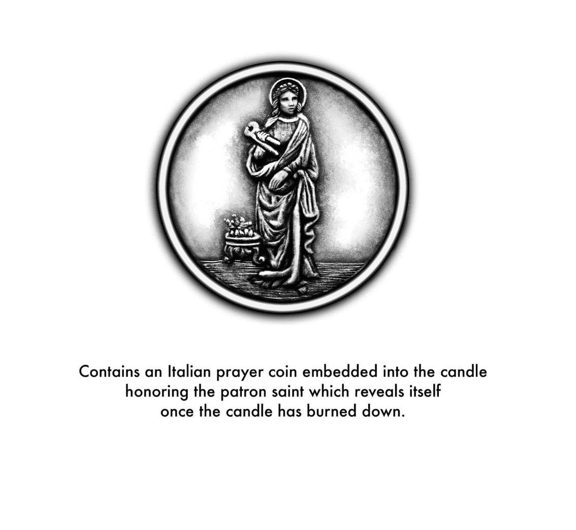 Saint Agatha Candle - Veranda Cafe & Mercantile
