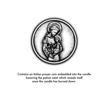 Saint Anthony of Padua Candle - Veranda Cafe & Mercantile