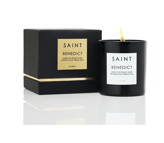 Saint Benedict Candle - Veranda Cafe & Mercantile