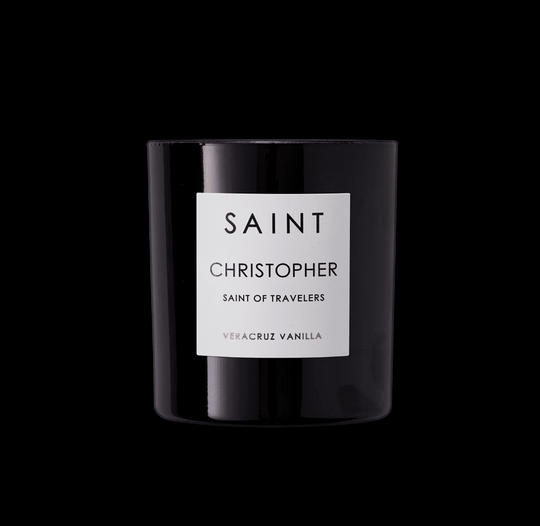 Saint Christopher Candle - Veranda Cafe & Mercantile