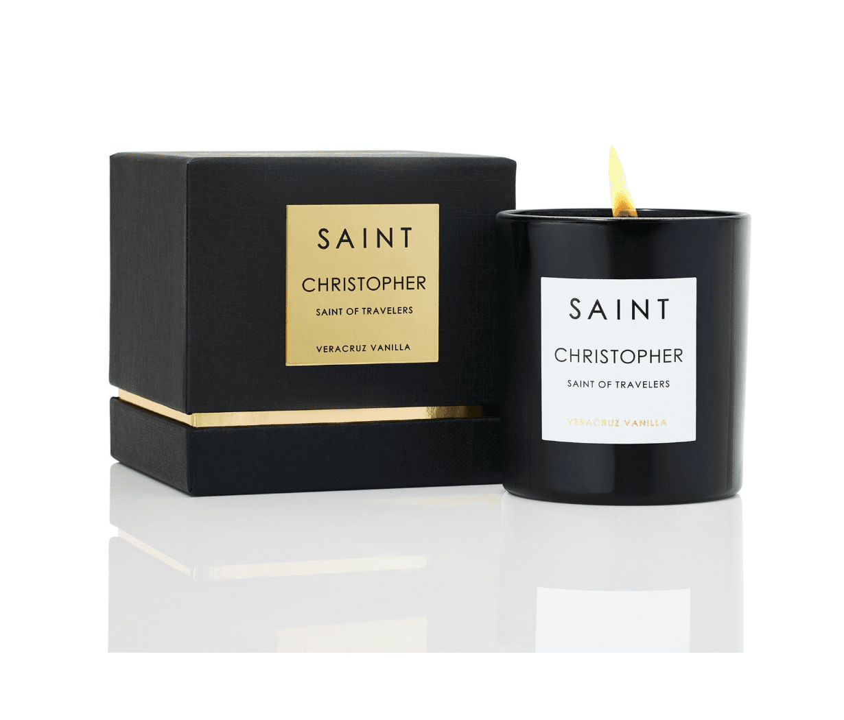 Saint Christopher Candle - Veranda Cafe & Mercantile